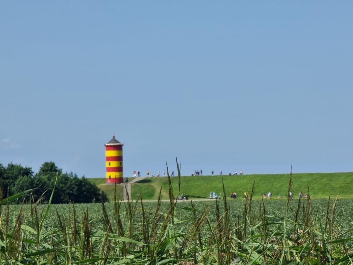 Ferienhaus Steuerbord Im Bootshaus Neßmersiel Buitenkant foto
